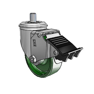 2.03254.12 MTG10 BRK5 Colson Swivel Caster