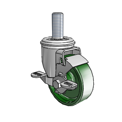 2.03254.12 MTG15 BRK1 Colson Swivel Caster