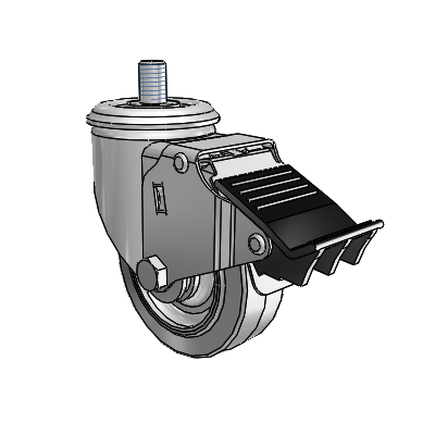 2.03254.441 MTG10 BRK5 FSI Colson Swivel Caster