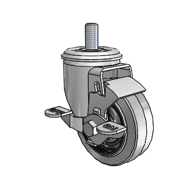 2.03254.445 COND MTG11 BRK1 FSI Colson Swivel Caster