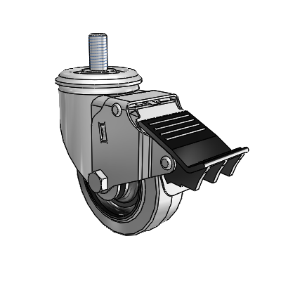2.03254.445 COND MTG11 BRK5 FSI Colson Swivel Caster