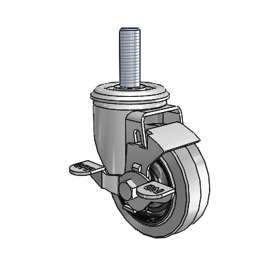 2.03254.445 COND MTG13 BRK1 FSI Colson Swivel Caster
