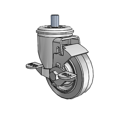 2.03254.445 MTG12 BRK1 FSI Colson Swivel Caster