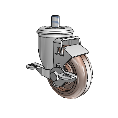 2.03254.52 HT MTG10 BRK1 FSI Colson Swivel Caster