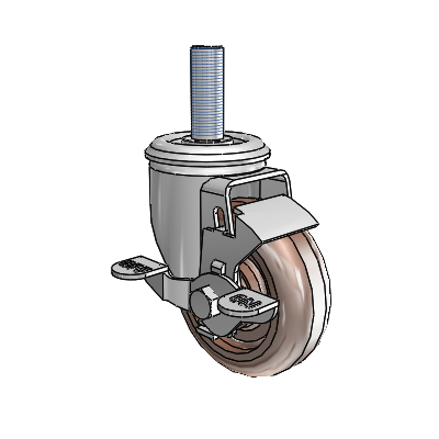 2.03254.52 HT MTG14 BRK1 FSI Colson Swivel Caster