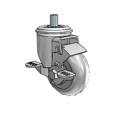 2.03254.561 MTG12 BRK1 FSI Colson Swivel Caster