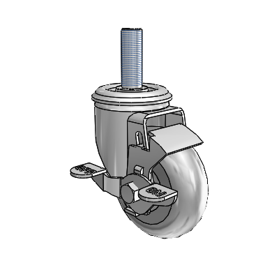 2.03254.561 MTG14 BRK1 FSI Colson Swivel Caster