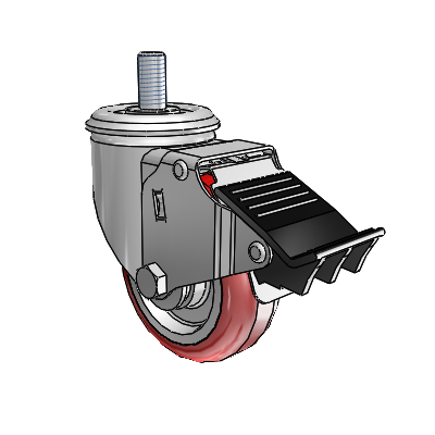 2.03254.91 MTG11 BRK5 FSI Colson Swivel Caster