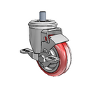 2.03254.91 MTG12 BRK1 FSI Colson Swivel Caster