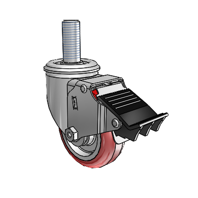 2.03254.91 MTG15 BRK5 Colson Swivel Caster