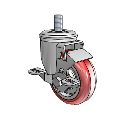 2.03254.95 MTG11 BRK1 FSI Colson Swivel Caster