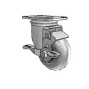 2.03256.565 COND BRK1 FSI Colson Swivel Caster