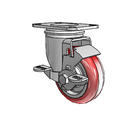 2.03256.95 BRK1 FSI Colson Swivel Caster