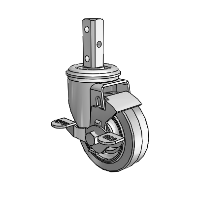2.03270.441 BRK1 FSI Colson Swivel Caster