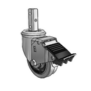 2.03270.445 COND BRK5 FSI Colson Swivel Caster