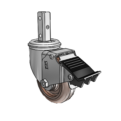 2.03270.52 HT BRK5 Colson Swivel Caster