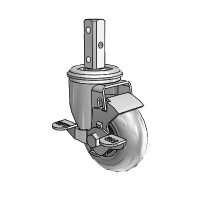 2.03270.565 COND BRK1 FSI Colson Swivel Caster