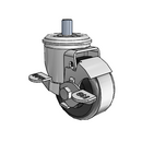 2.03354.309 MTG12 BRK1 FSI Colson Swivel Caster
