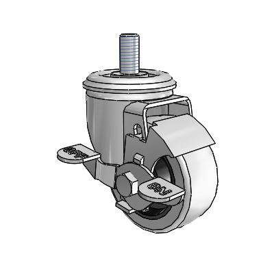 2.03354.42 MTG11 BRK1 FSI Colson Swivel Caster