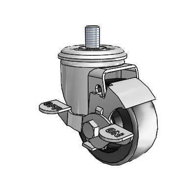 2.03354.52 MTG10 BRK1 FSI Colson Swivel Caster
