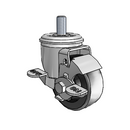 2.03354.52 MTG11 BRK1 FSI Colson Swivel Caster