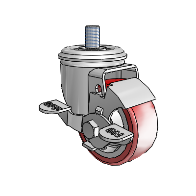 2.03354.92 MTG12 BRK1 Colson Swivel Caster