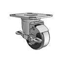 2.03356.309 MTG27 BRK1 FSI Colson Swivel Caster