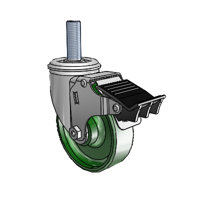 2.04254.12 MTG14 BRK5 Colson Swivel Caster
