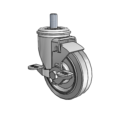 2.04254.441 MTG11 BRK1 FSI Colson Swivel Caster