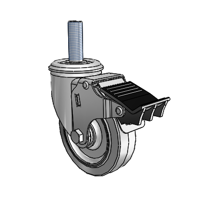 2.04254.441 MTG14 BRK5 FSI Colson Swivel Caster