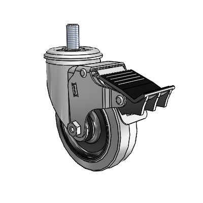 2.04254.445 COND MTG11 BRK5 Colson Swivel Caster