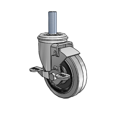 2.04254.445 COND MTG14 BRK1 FSI Colson Swivel Caster