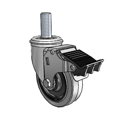 2.04254.445 COND MTG15 BRK5 FSI Colson Swivel Caster