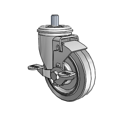 2.04254.445 MTG10 BRK1 Colson Swivel Caster
