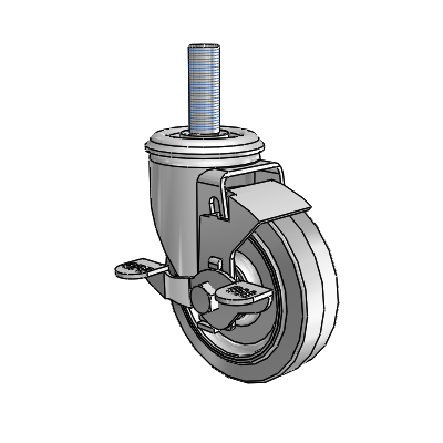 2.04254.445 MTG14 BRK1 FSI Colson Swivel Caster
