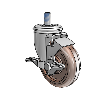 2.04254.52 HT MTG11 BRK1 FSI Colson Swivel Caster