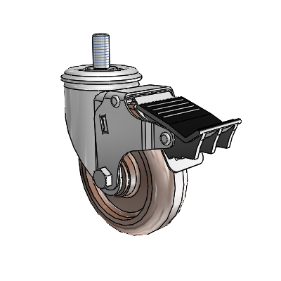 2.04254.52 HT MTG11 BRK5 FSI Colson Swivel Caster