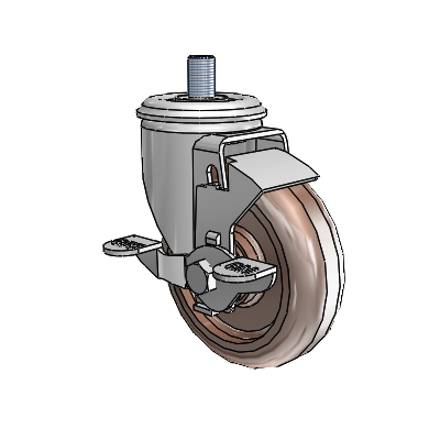 2.04254.52 HT MTG12 BRK1 Colson Swivel Caster