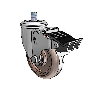 2.04254.52 HT MTG12 BRK5 FSI Colson Swivel Caster