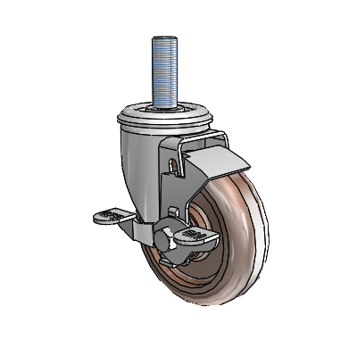 2.04254.52 HT MTG14 BRK1 FSI Colson Swivel Caster