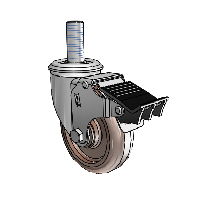 2.04254.52 HT MTG15 BRK5 FSI Colson Swivel Caster