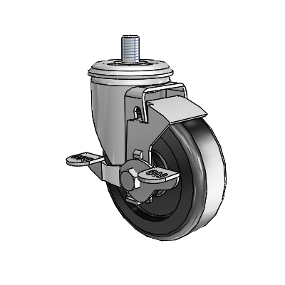 2.04254.53 MTG10 BRK1 FSI Colson Swivel Caster