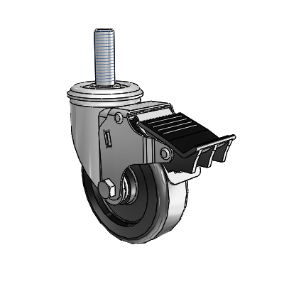 2.04254.53 MTG13 BRK5 FSI Colson Swivel Caster