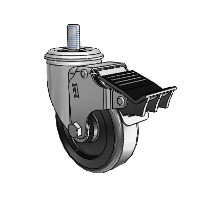 2.04254.55 MTG11 BRK5 FSI Colson Swivel Caster