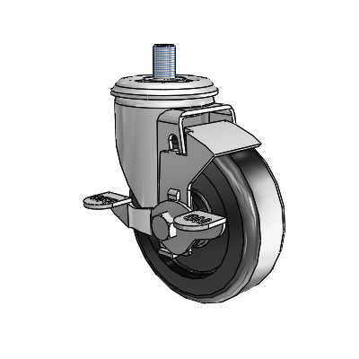 2.04254.55 MTG12 BRK1 Colson Swivel Caster