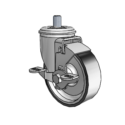 2.04254.613 H MTG10 BRK1 Colson Swivel Caster
