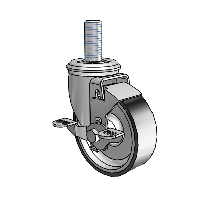 2.04254.613 H MTG15 BRK1 FSI Colson Swivel Caster