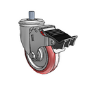 2.04254.91 MTG12 BRK5 FSI Colson Swivel Caster