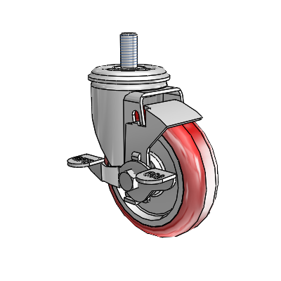 2.04254.95 MTG11 BRK1 Colson Swivel Caster