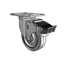 2.04256.445 MTG59 BRK5 Colson Swivel Caster